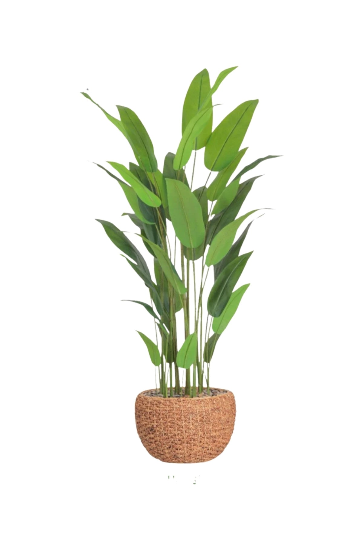 Artificial Paradise Bird Tree 210 cm – Indoor Decorative Plant with Brown Pot