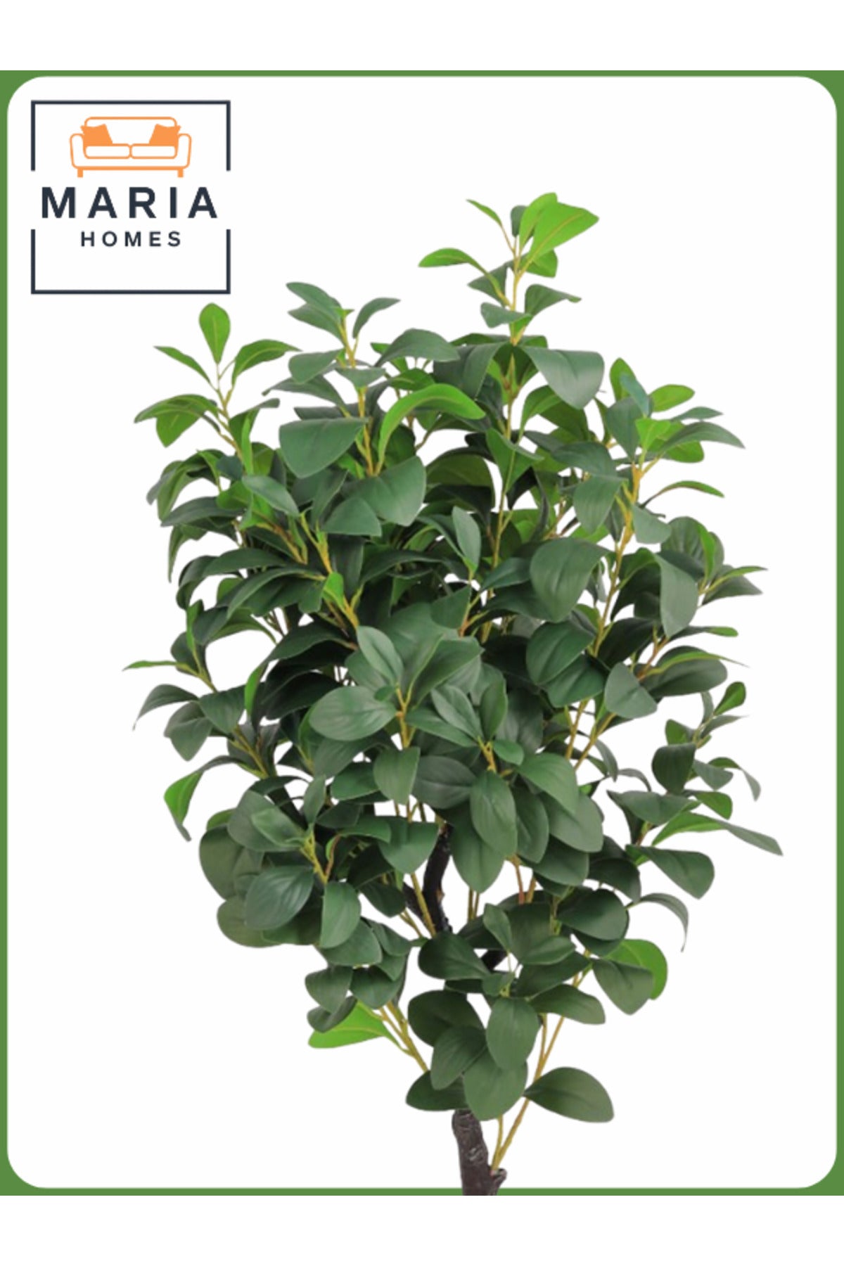 Artificial Lemon Tree 115 cm Ð Decorative Indoor Plant with Light Gray Pot