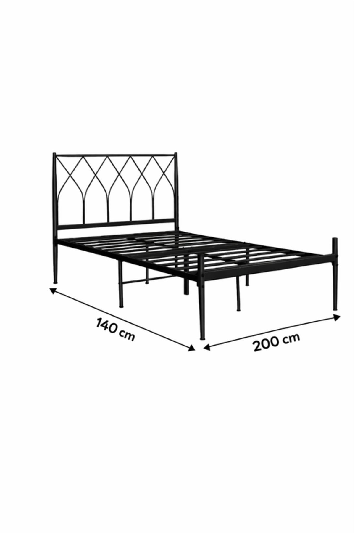 Black Metal Bed Frame modern and durable sleeping solution for bedrooms of any style