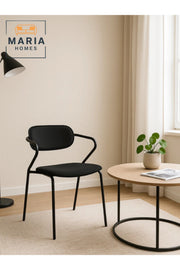 Black Dining Chair Ð Modern Minimalist Seating for Home, Office, and CafŽ