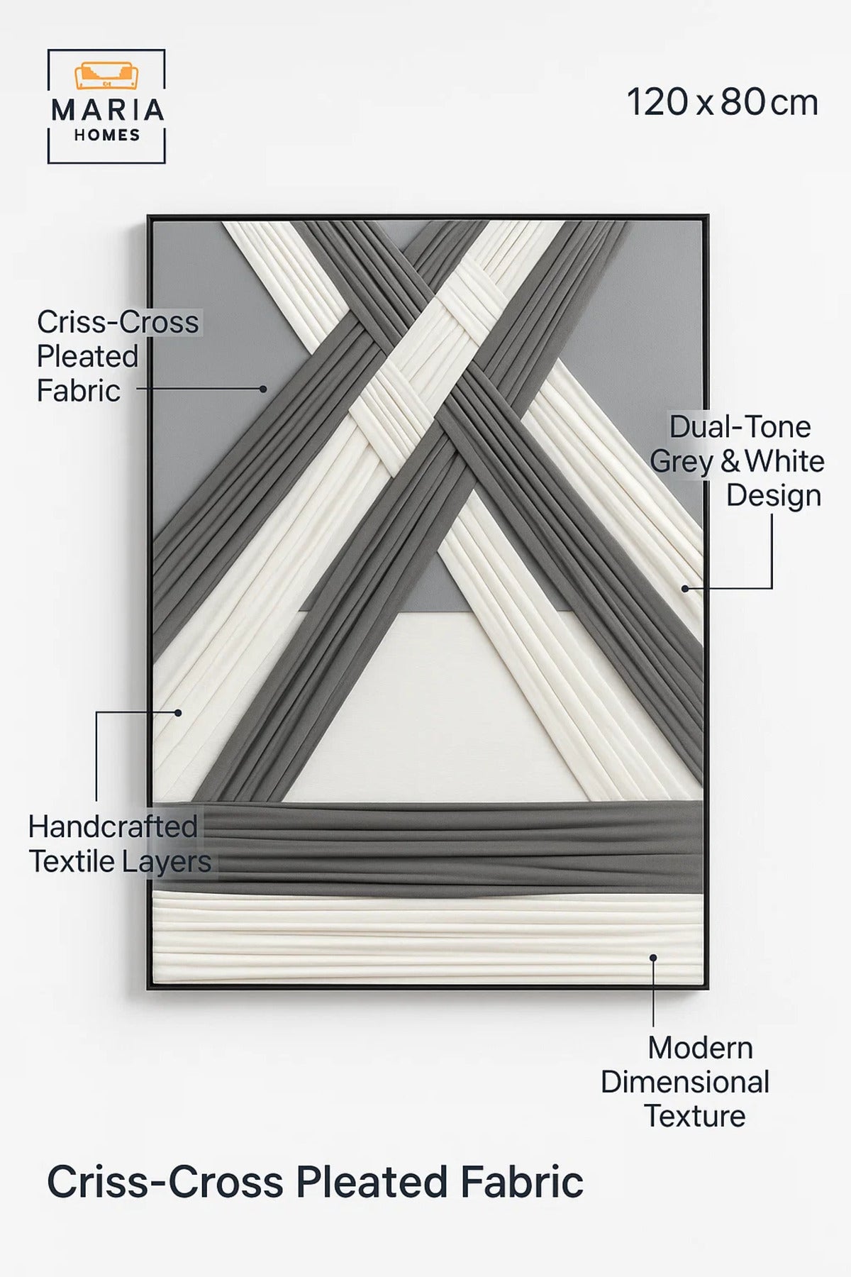 Modern Wall Art 120×80 – Abstract Frame & Luxury Wall Decor for Living Room