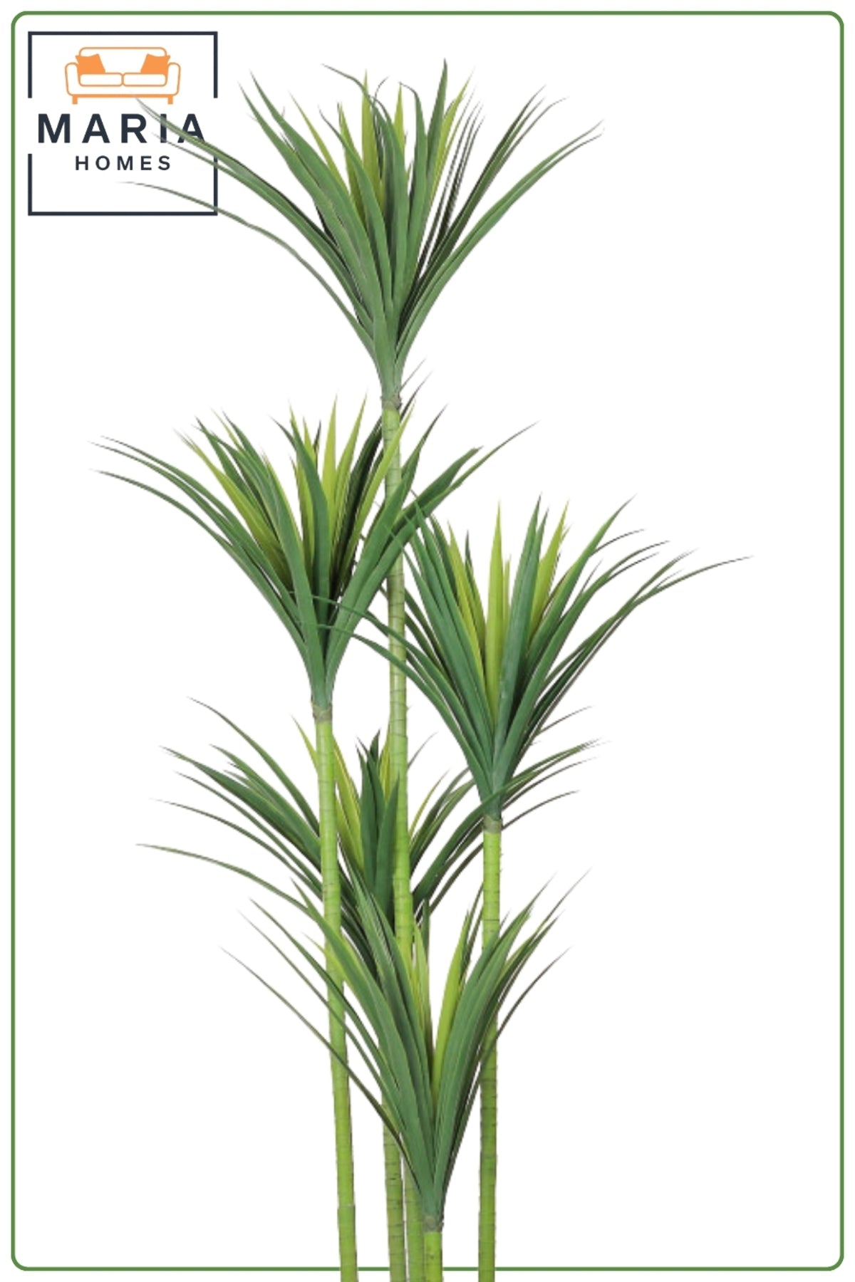 Artificial Grass Tree 210 cm Multi Branch with Pot – Tall Indoor Plant