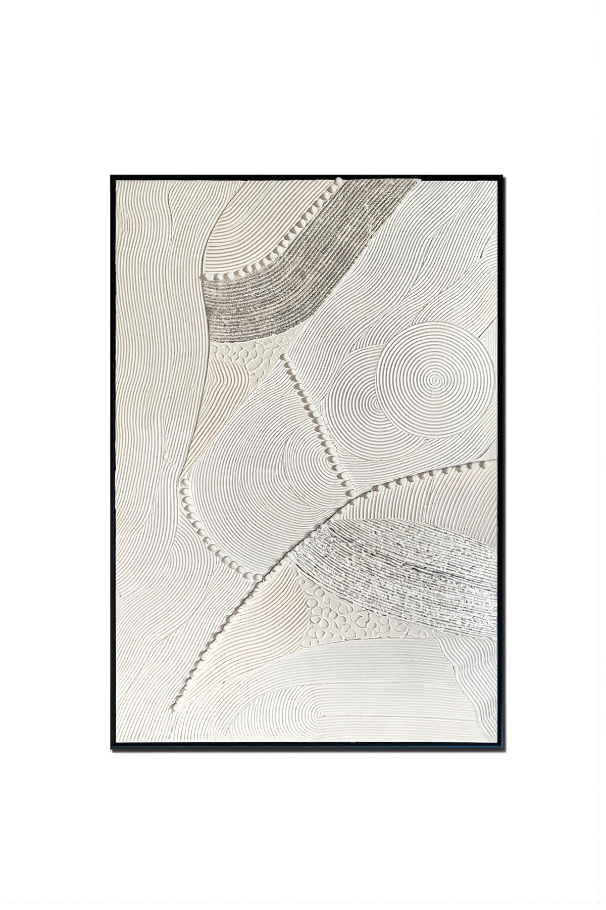 Modern 3D Wall Art √ê Large Abstract Textured Decorative Panel 120_80 cm