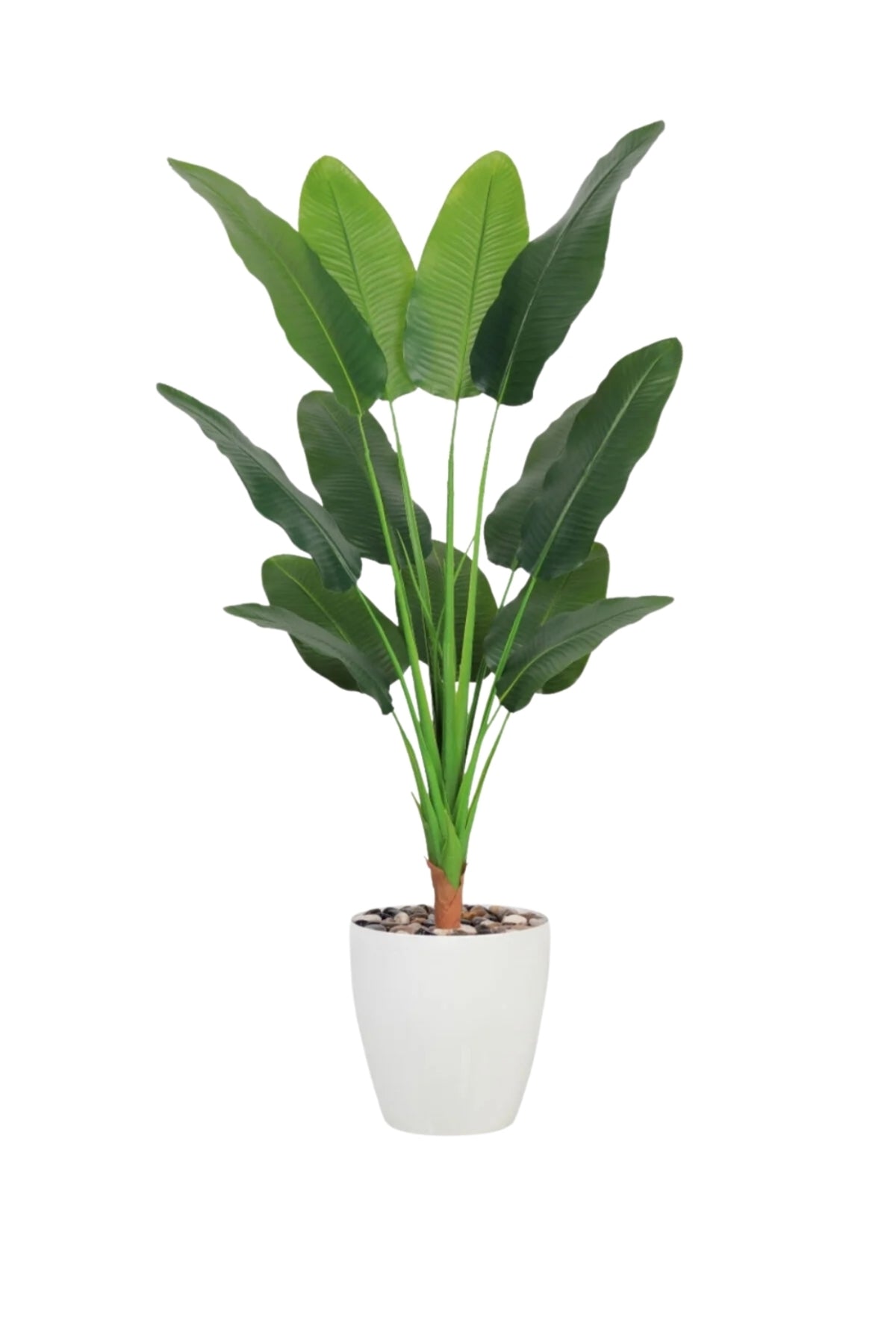 Artificial Banana Leaf Tree with with Pot – 190 cm Tall Tropical Indoor Decorative Plant