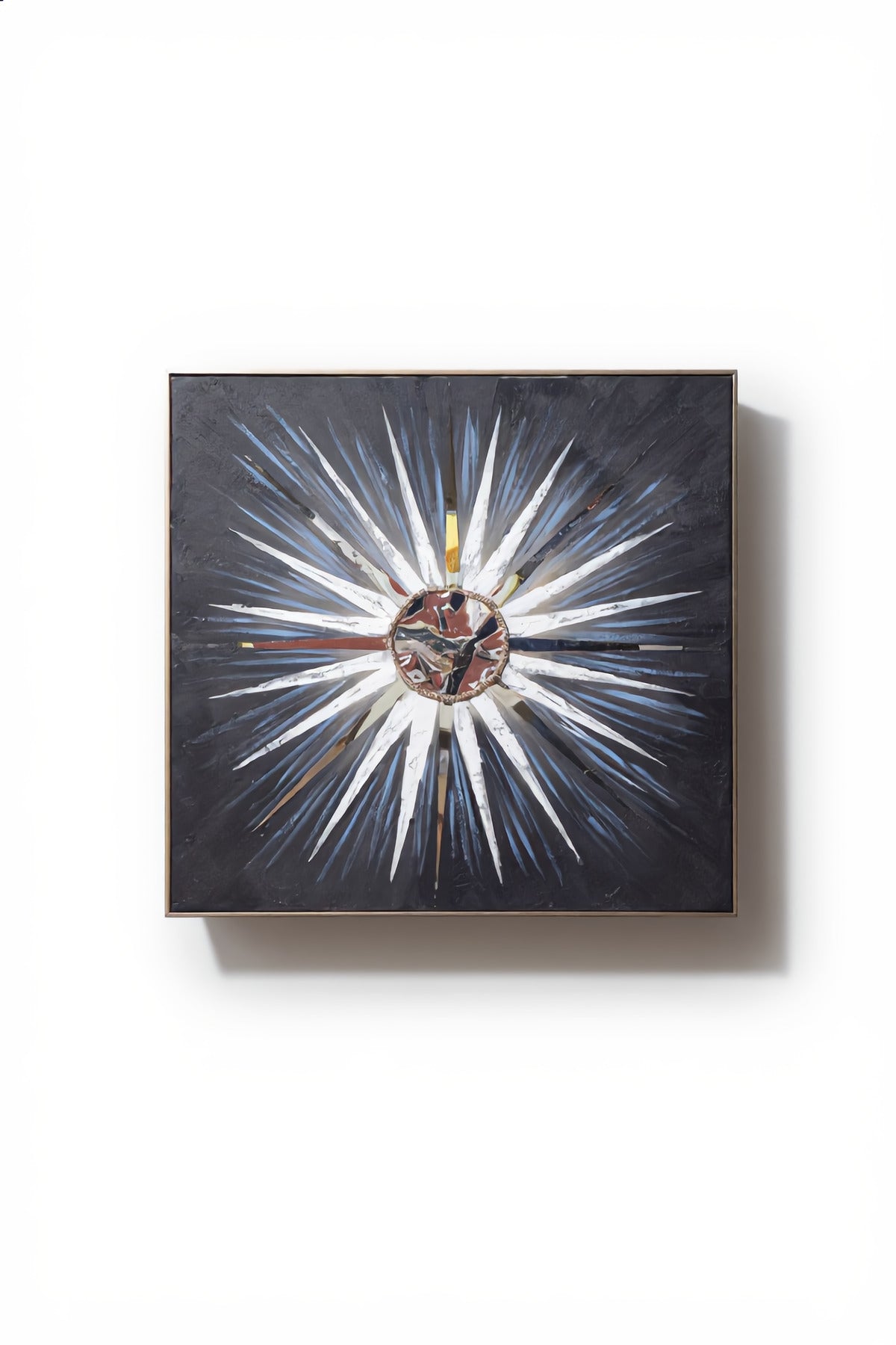 Modern Wall Art 100×100 – Abstract Frame & Luxury Wall Decor for Living Room