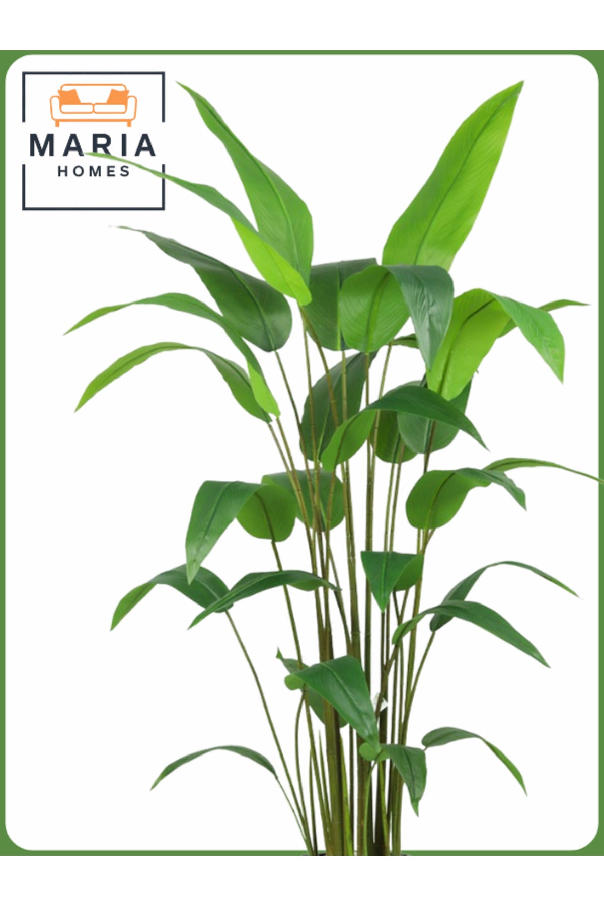 Artificial Bird of Paradise Tree 170 cm Ð Indoor Faux Plant with Black Pot