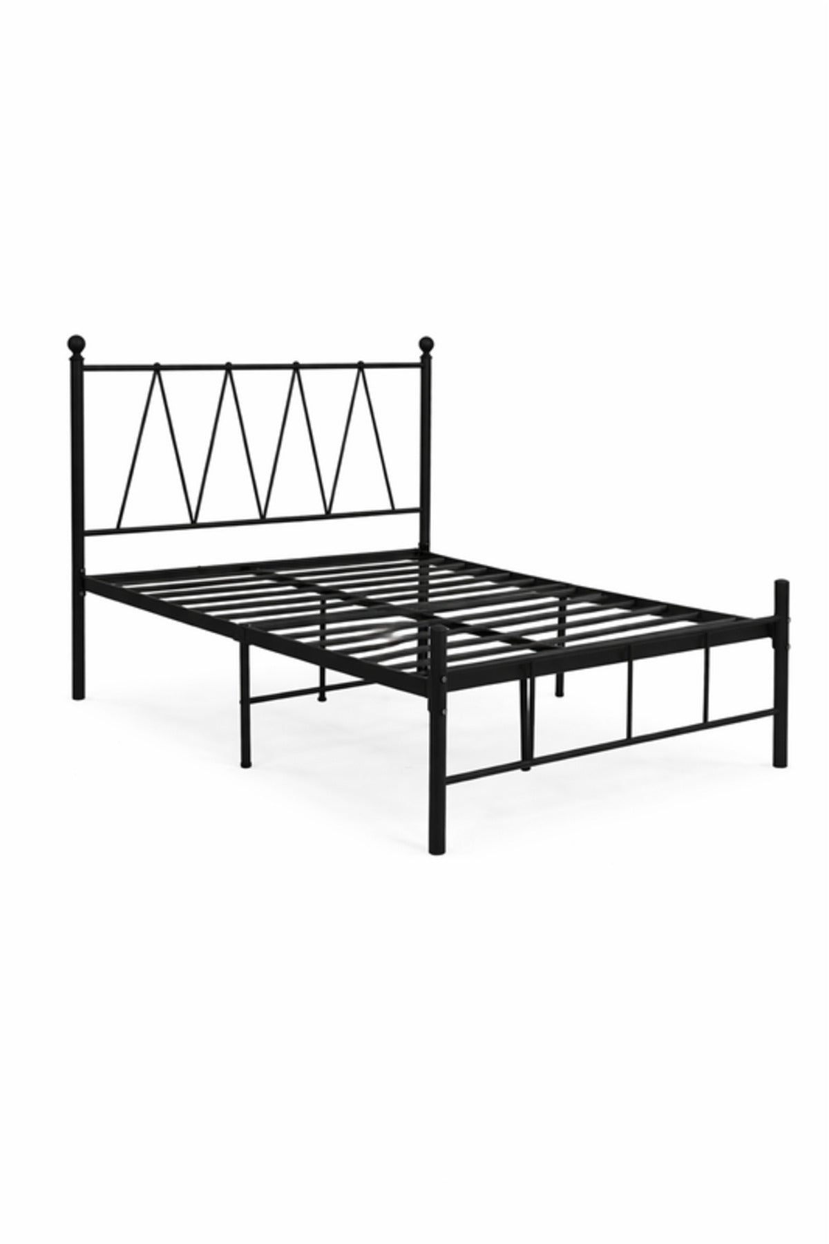 Black Metal Bed Frame modern design that fits well in bedrooms of different styles