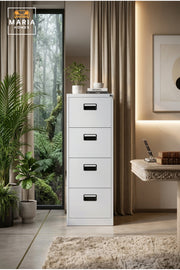 4-Drawer Vertical Filing Cabinet Ð Lockable Metal Office File Storage Cabinet