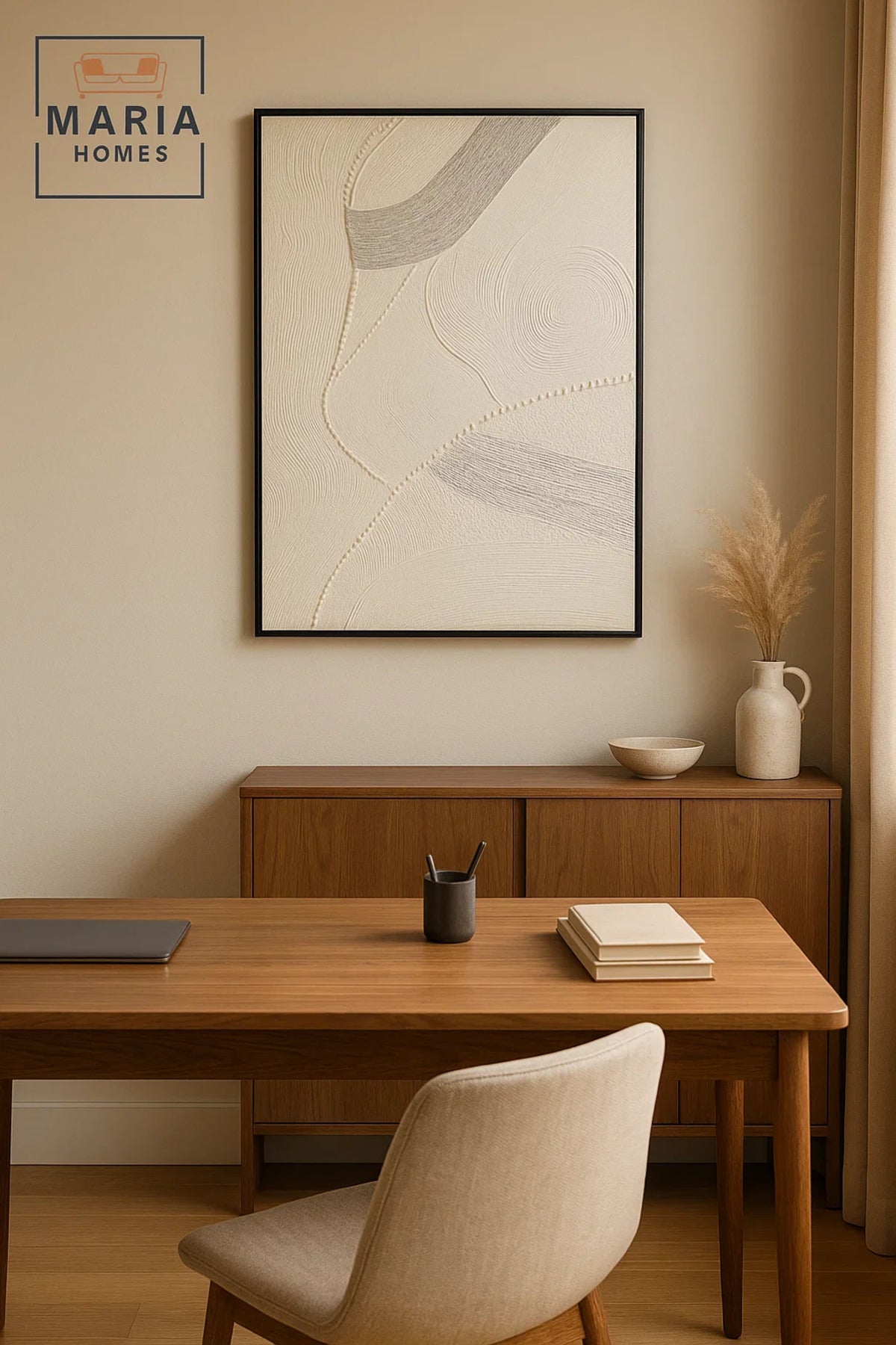 Modern 3D Wall Art √ê Large Abstract Textured Decorative Panel 120_80 cm