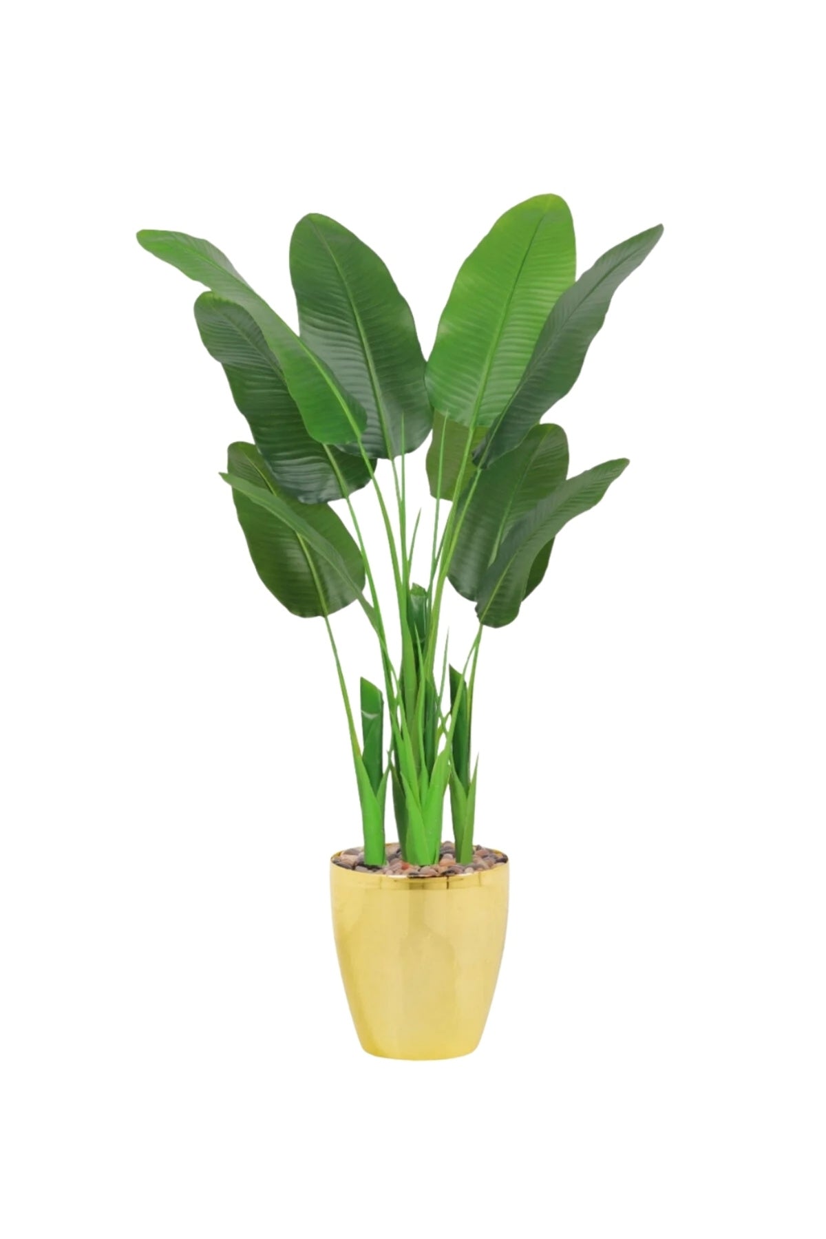 Artificial Banana Leaf Tree with with Pot – 150 cm Tall Indoor Tropical Decorative Plant