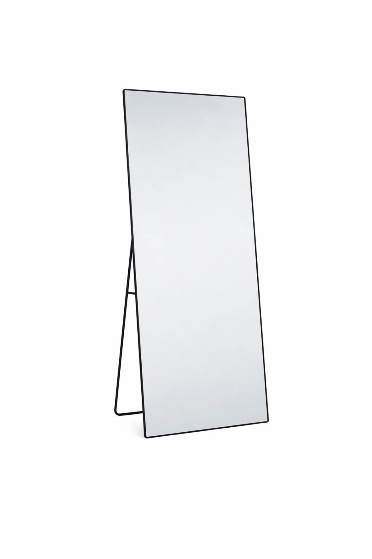 Black Standing Floor Mirror 180x80cm Full Length Bedroom black standing floor