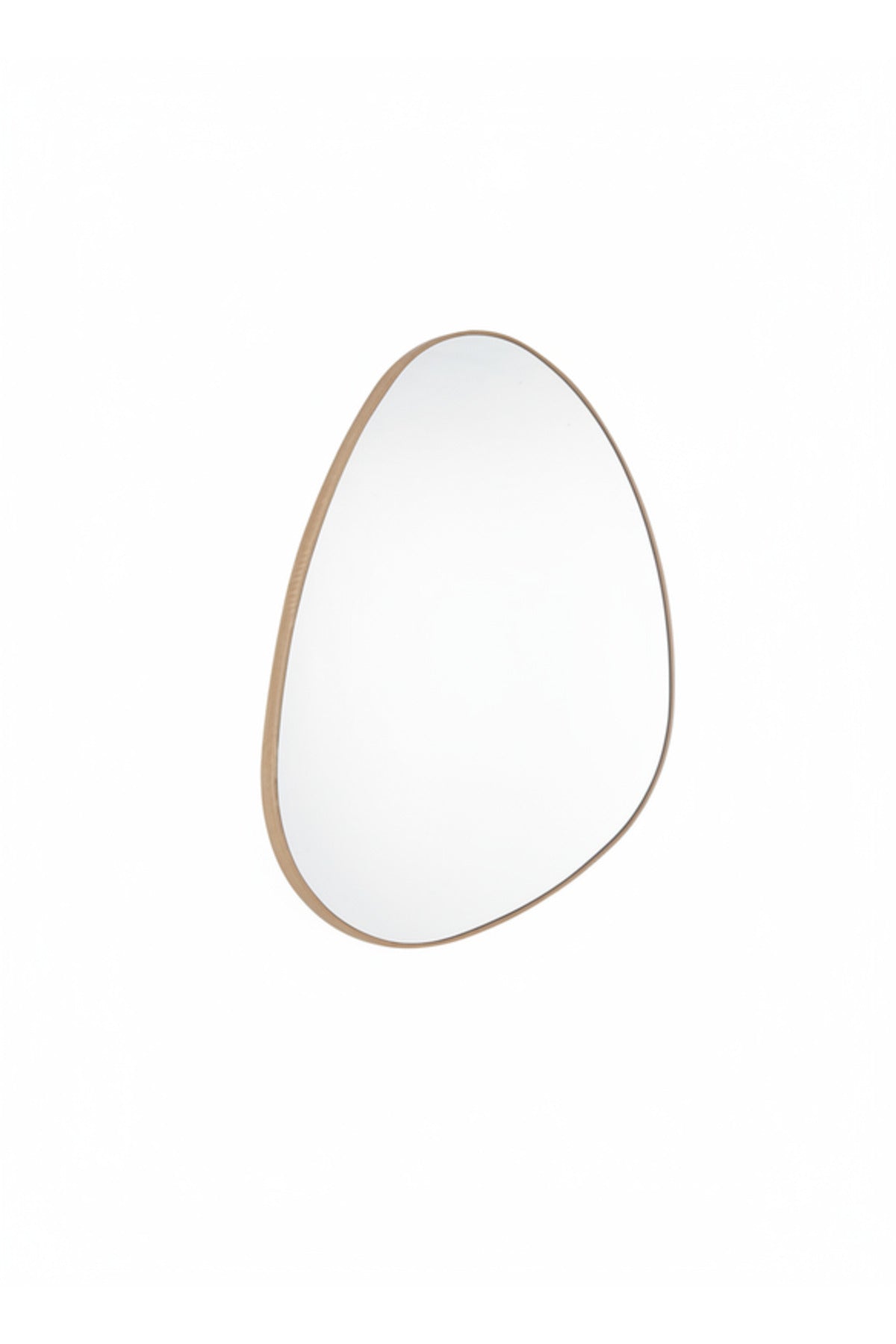 Modern Irregular Wall Mirror with Minimal Frame for Bathroom & Entryway