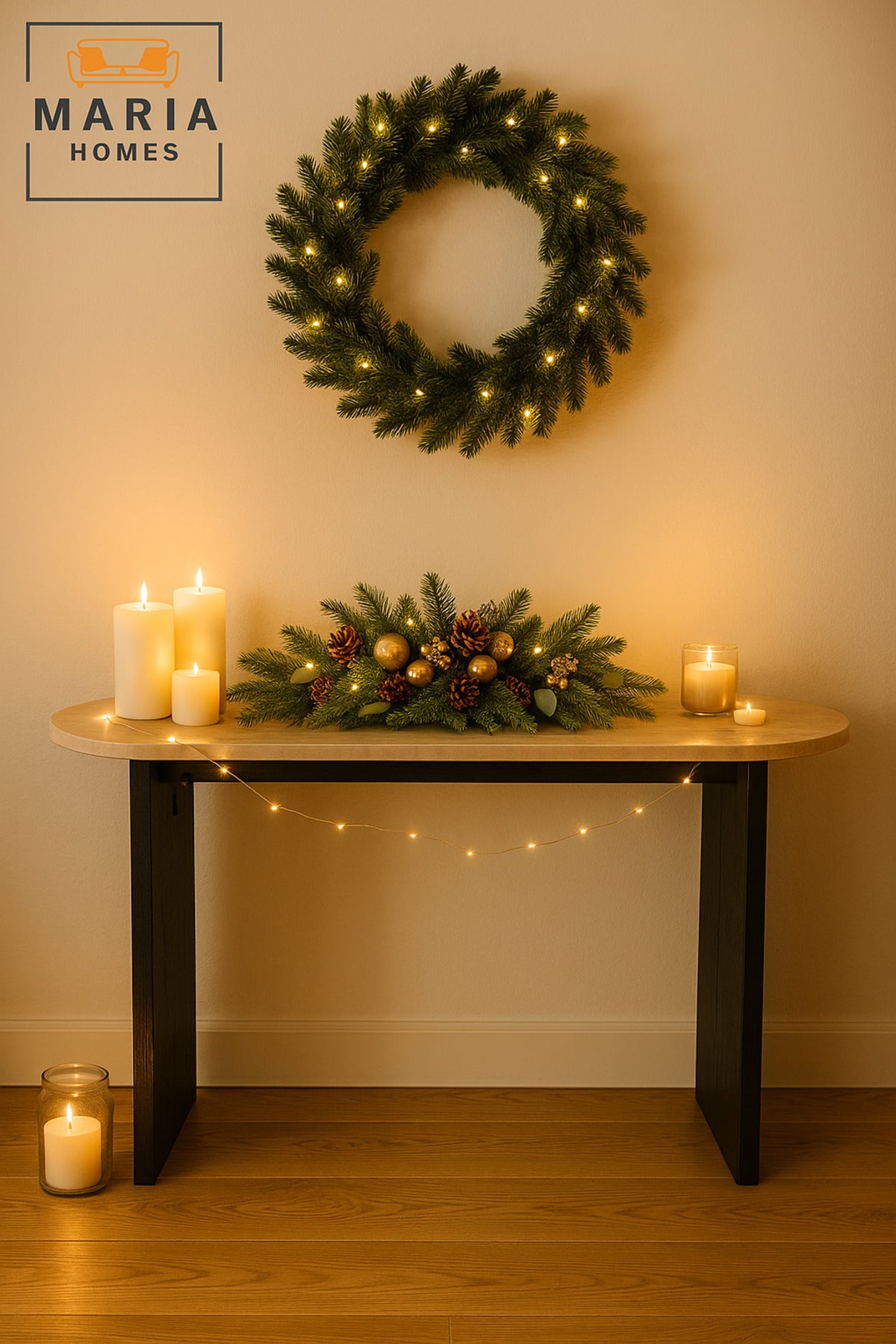 Marble Console Table 140_40_80 cm Ð Modern Entryway Table with Black Legs