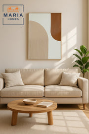 Modern Textured Abstract Wall Art Ð Minimalist Neutral Decor for Living Room & Office 120*80cm