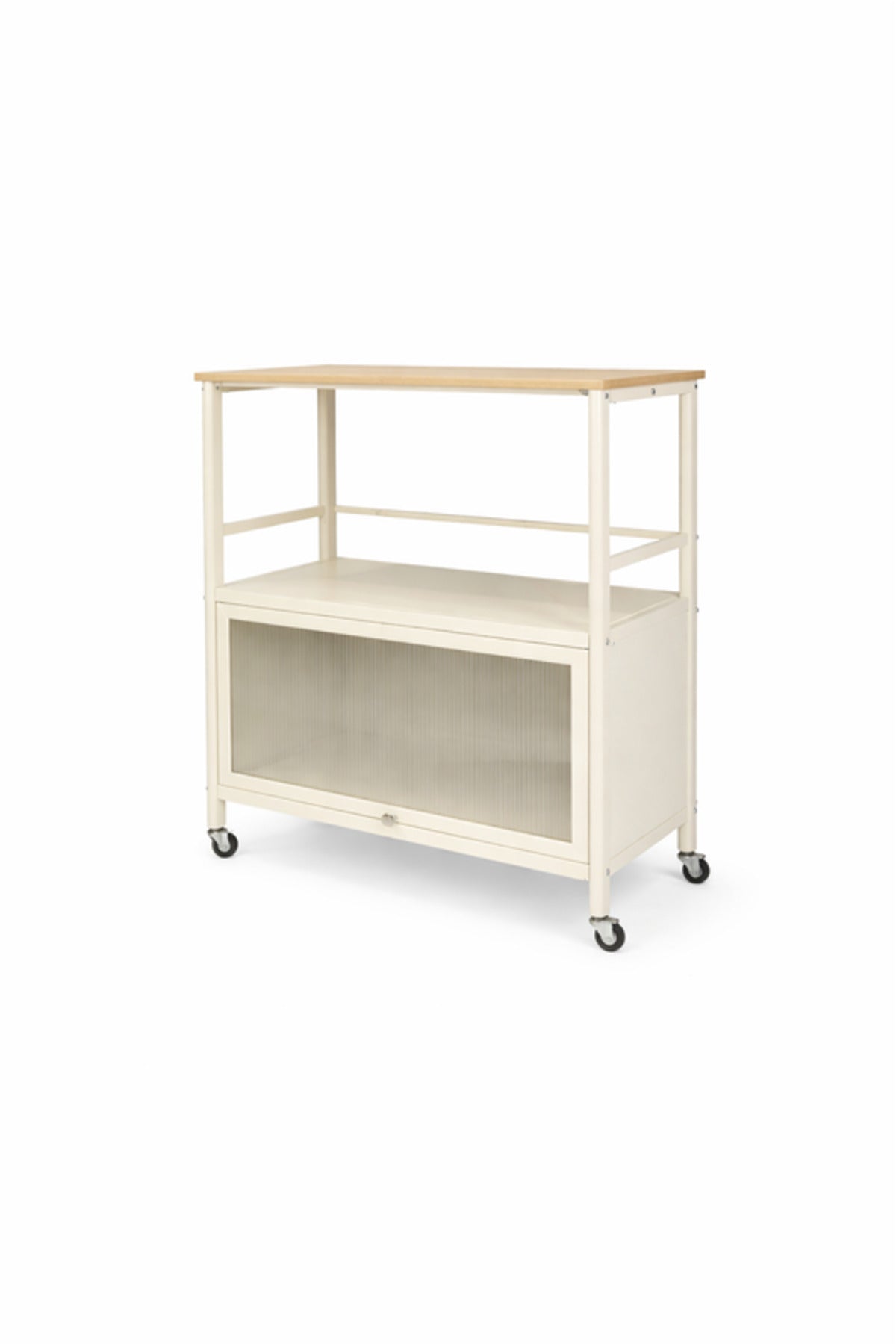 Mobile Storage Cabinet Shelf with Wheels 60_40_80 cm Multi-Purpose Organizer