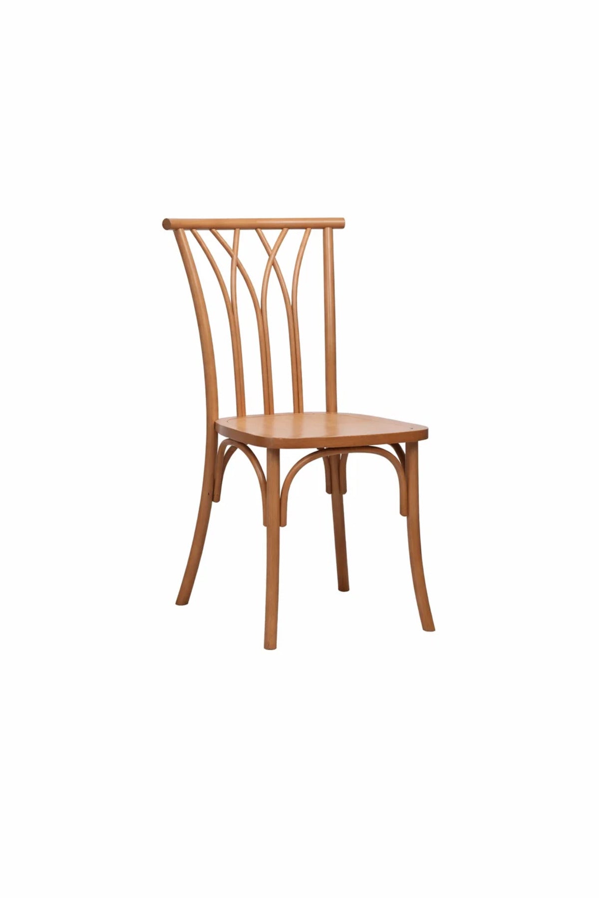 Light Brown Wooden Dining Chair 42x45x88cm Caf≈Ω Restaurant light brown wooden Kitchen