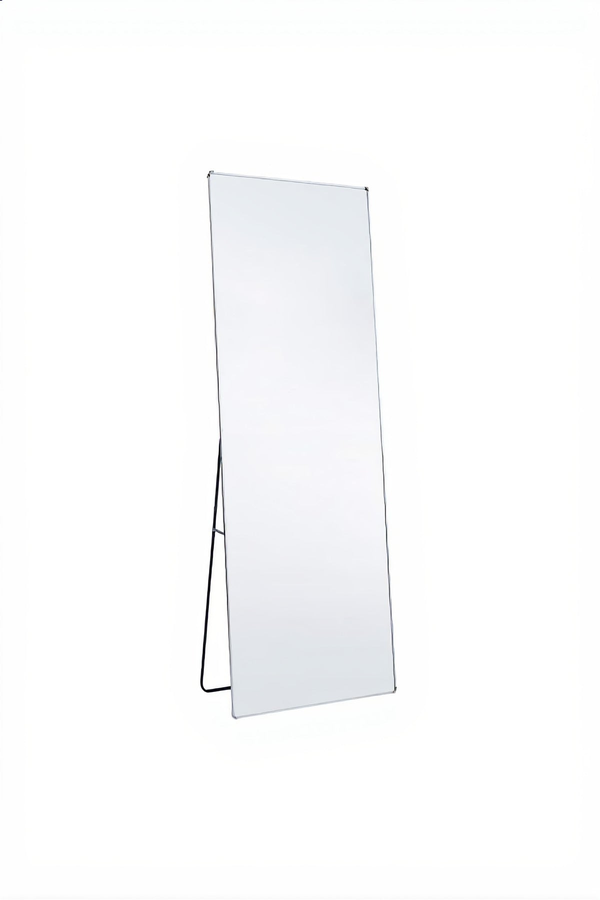 Premium Silver Standing Floor Mirror 160x50cm Full Body Reflection for Modern Bedroom Home