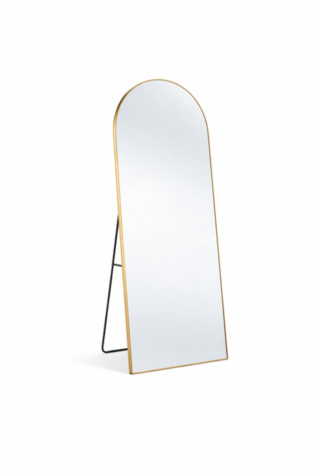 Silver Arched Full Length Standing Mirror 60x180cm Modern Floor silver arched full