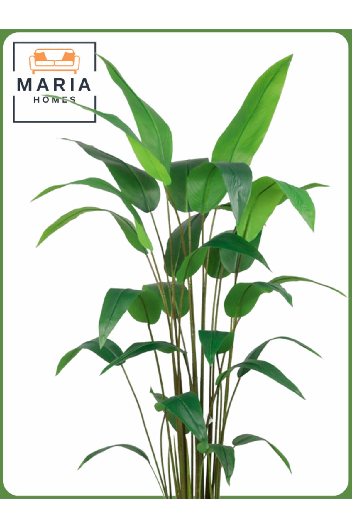 Artificial Bird of Paradise Tree 180 cm Ð Tall Indoor Plant with Beige Pot