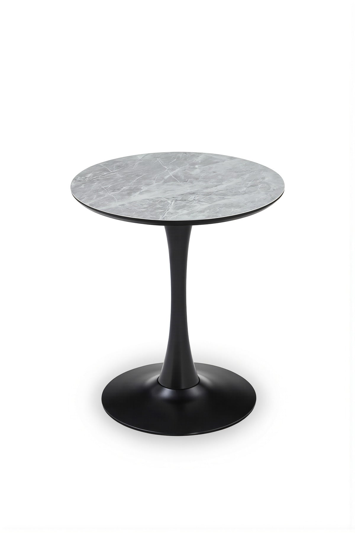 Round White Marble Dining Table √ê Modern Caf≈Ω, Restaurant, Office & Home Metal Furniture 70_70