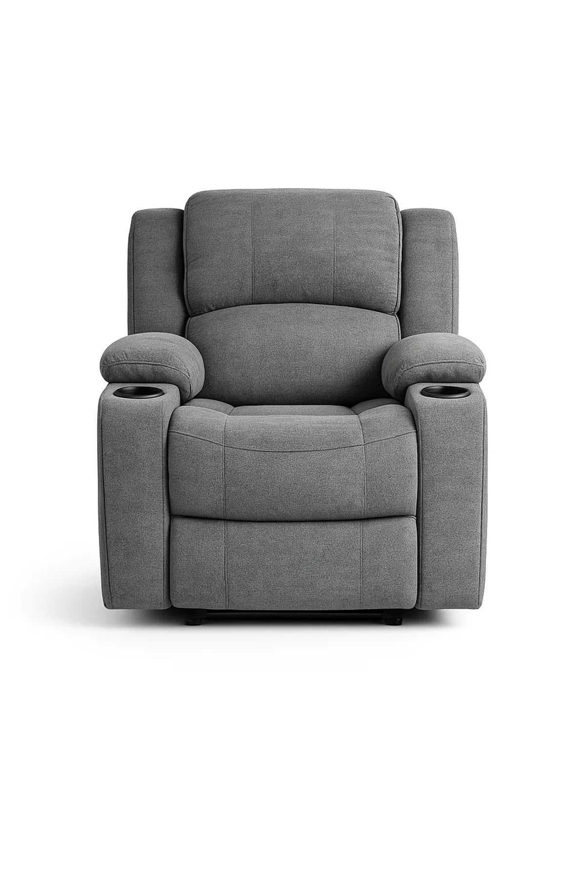 Comfort Recliner Armchair Green Adjustable Lounge Chair with Footrest