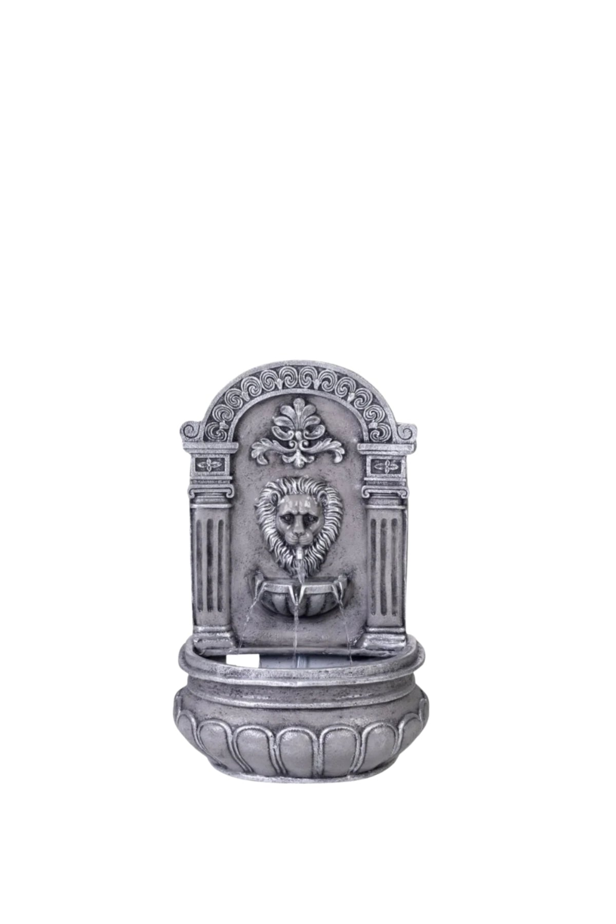 Classic Lion Head Indoor Decorative Water Fountain Wall Feature 78x43 cm