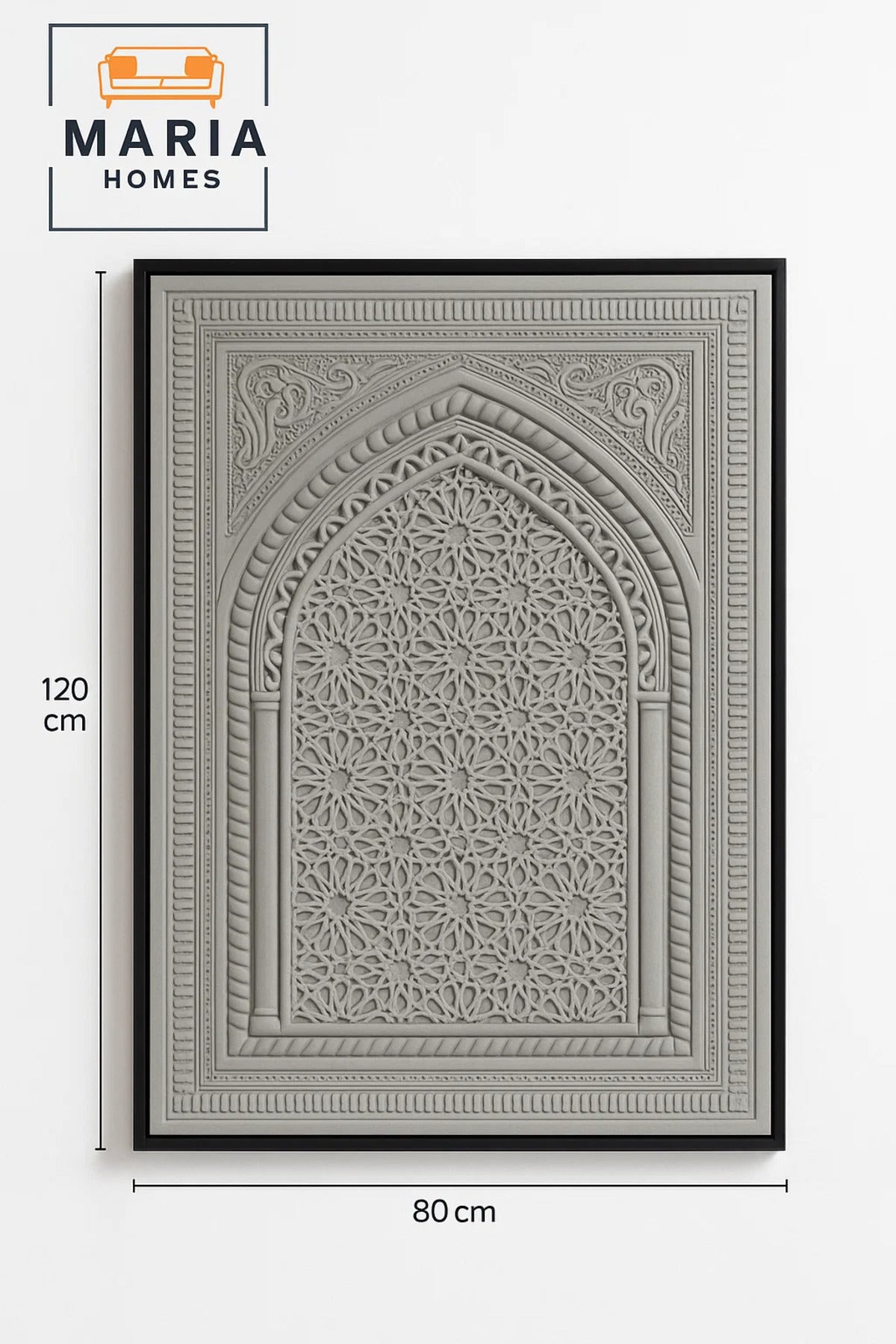 Modern Wall Art 120_80 √ê Luxury Islamic Wall Decor & Abstract Frame for Living Room