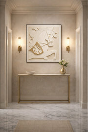 Decorative Horse Design Wall Art Panel for Living Room and Office 100x100cm decorative
