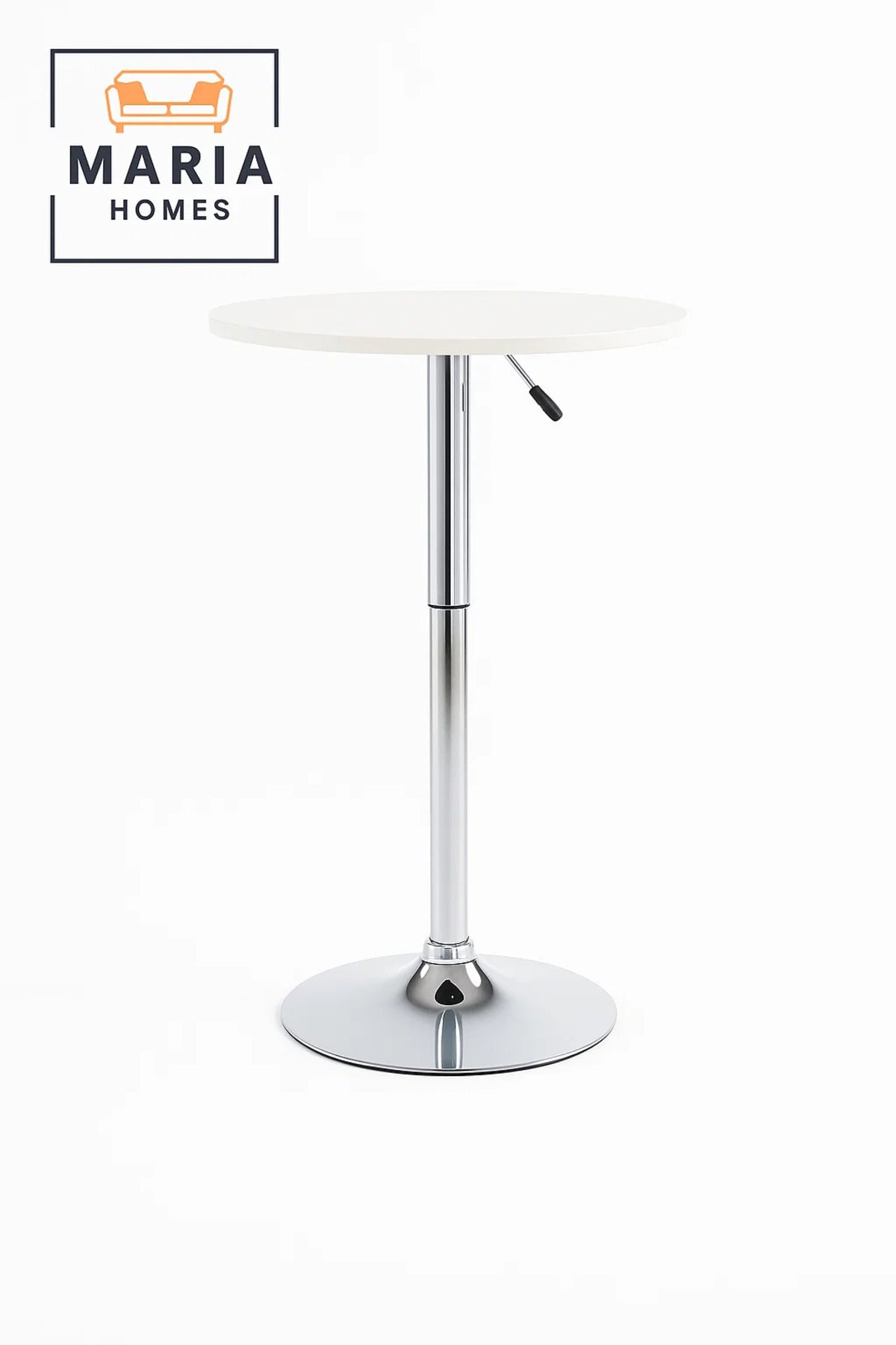 Round white Bistro Table Pedestal Base