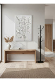 Elegant Floral Decorative Wall Art Panel for Living Room and Bedroom 120x80cm elegant