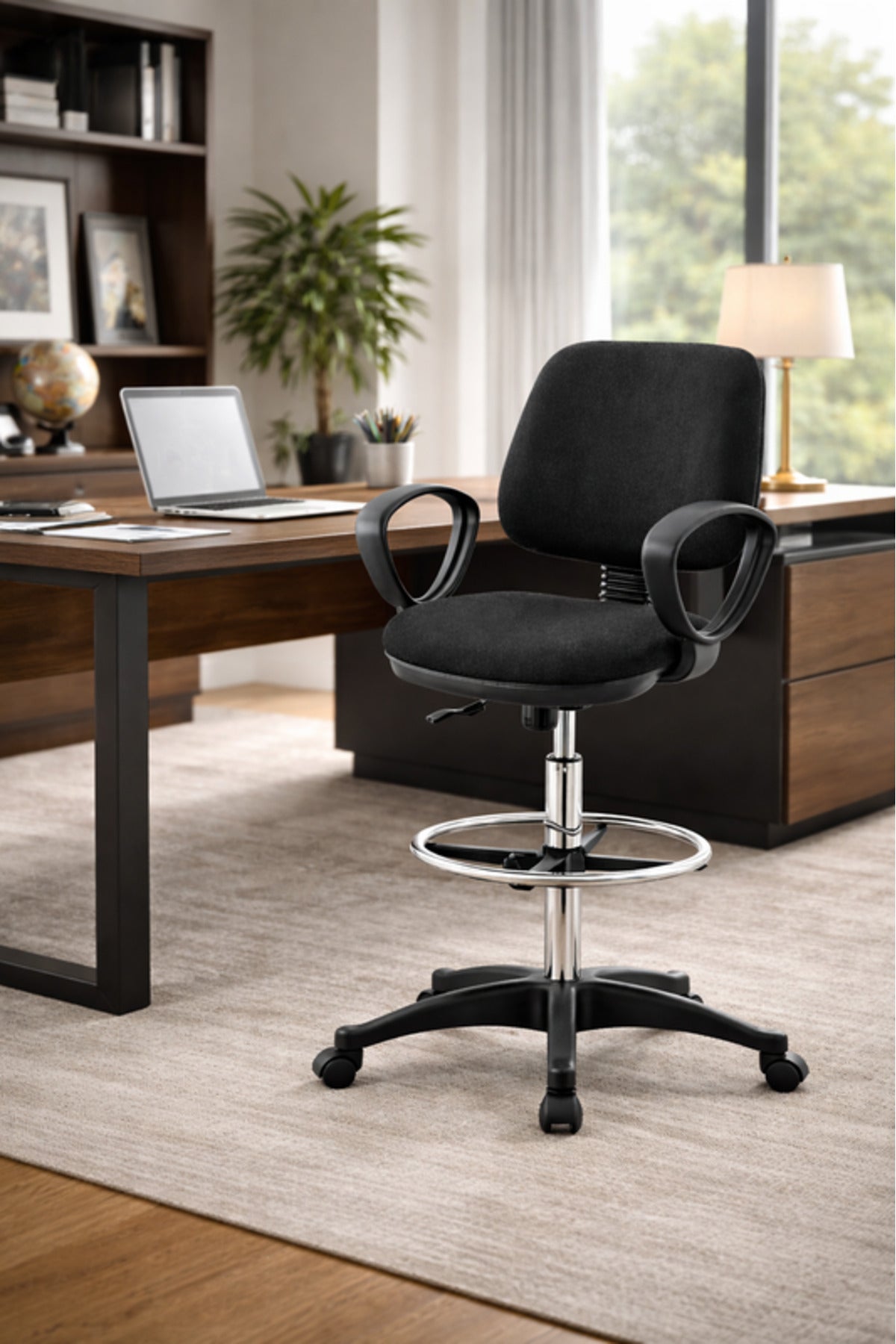 Black Counter Chair with Adjustable Height black counter chair Work