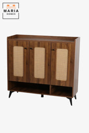 3-Door Shoe Cabinet Modern Design Shoe Storage Organiser