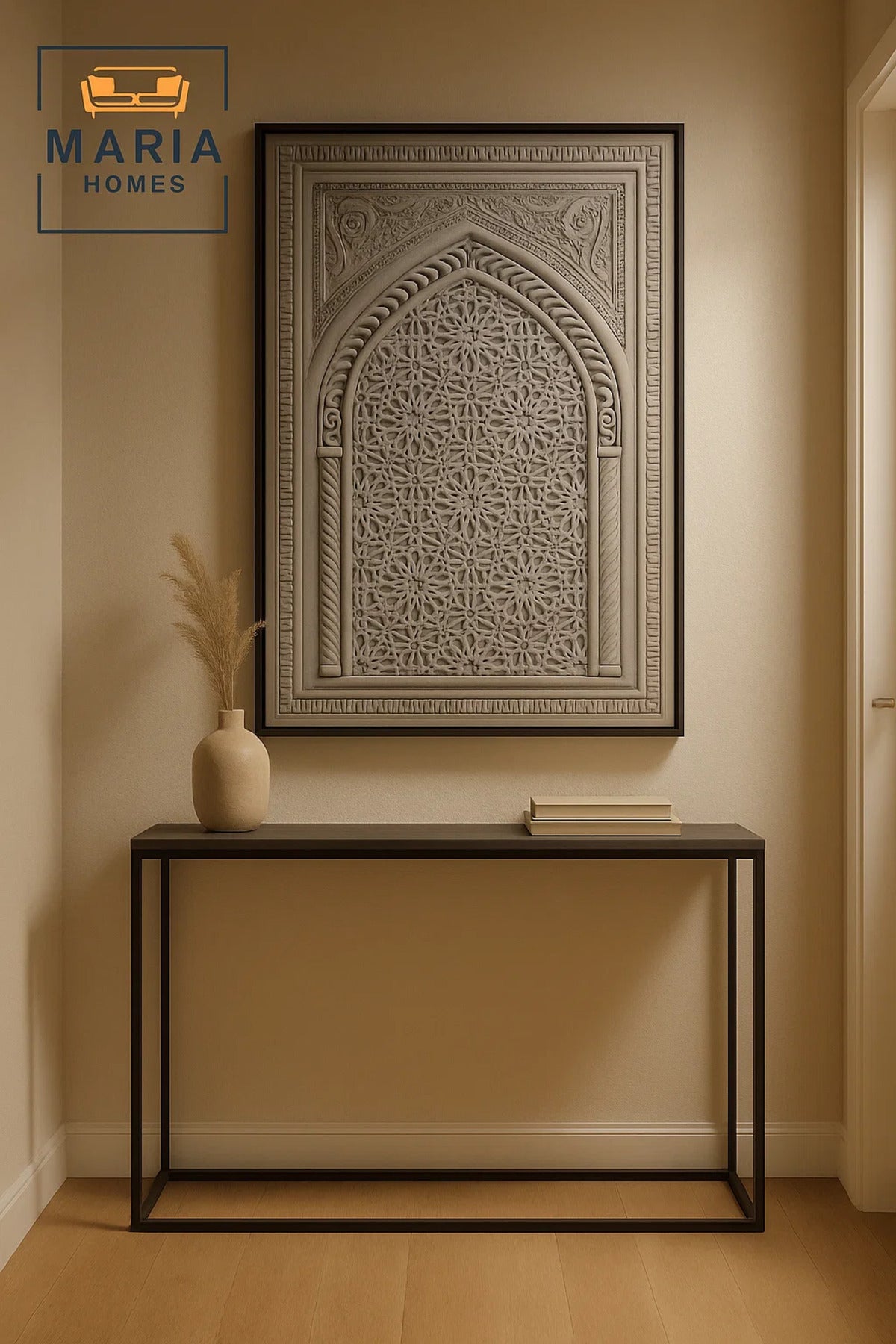 Modern Wall Art 120_80 √ê Luxury Islamic Wall Decor & Abstract Frame for Living Room