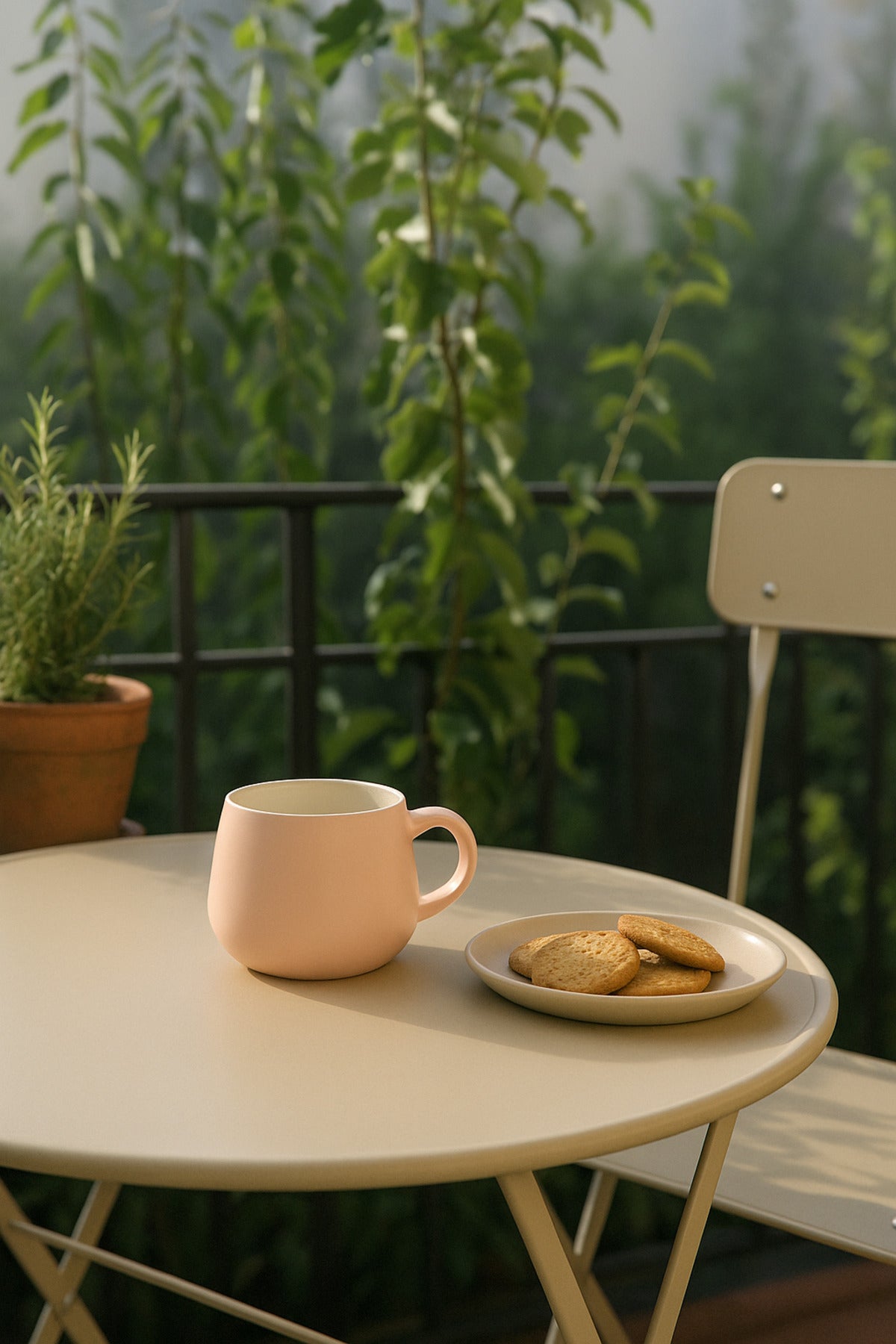 Pink Ceramic Mug Ð Minimalist Modern Coffee and Tea Cup