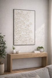 Floral Pattern Decorative Wall Art Panel for Living Room and Bedroom 120x80cm floral