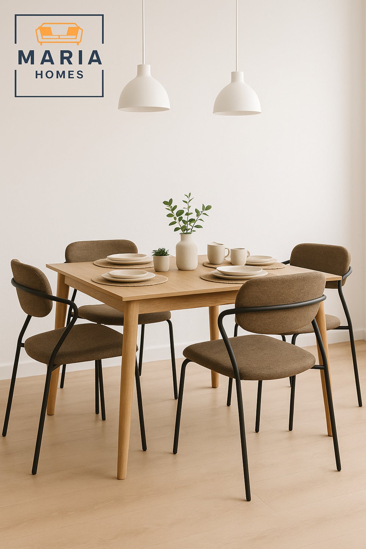 Gray Dining Chair Ð Modern Minimalist Seating for Home, Office, and CafŽ