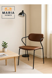 Brown Dining Chair Ð Modern Minimalist Seating for Home, Office, and CafŽ