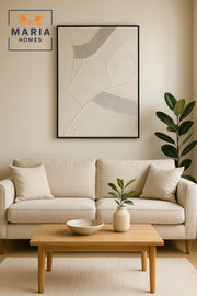Modern 3D Wall Art √ê Large Abstract Textured Decorative Panel 120_80 cm