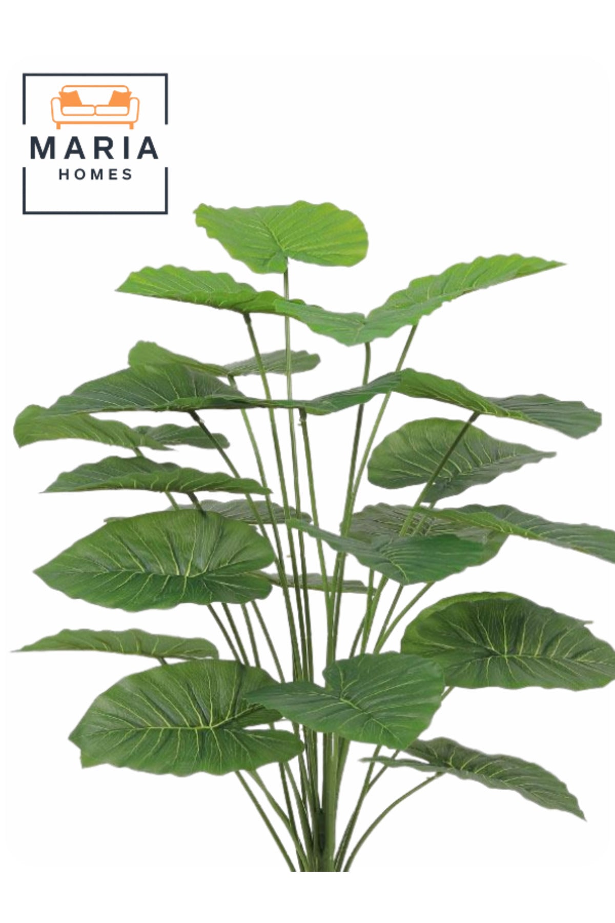 Artificial Heart Leaf Plant 110 cm Ð Decorative Indoor Tree in Plastic Pot for home & office