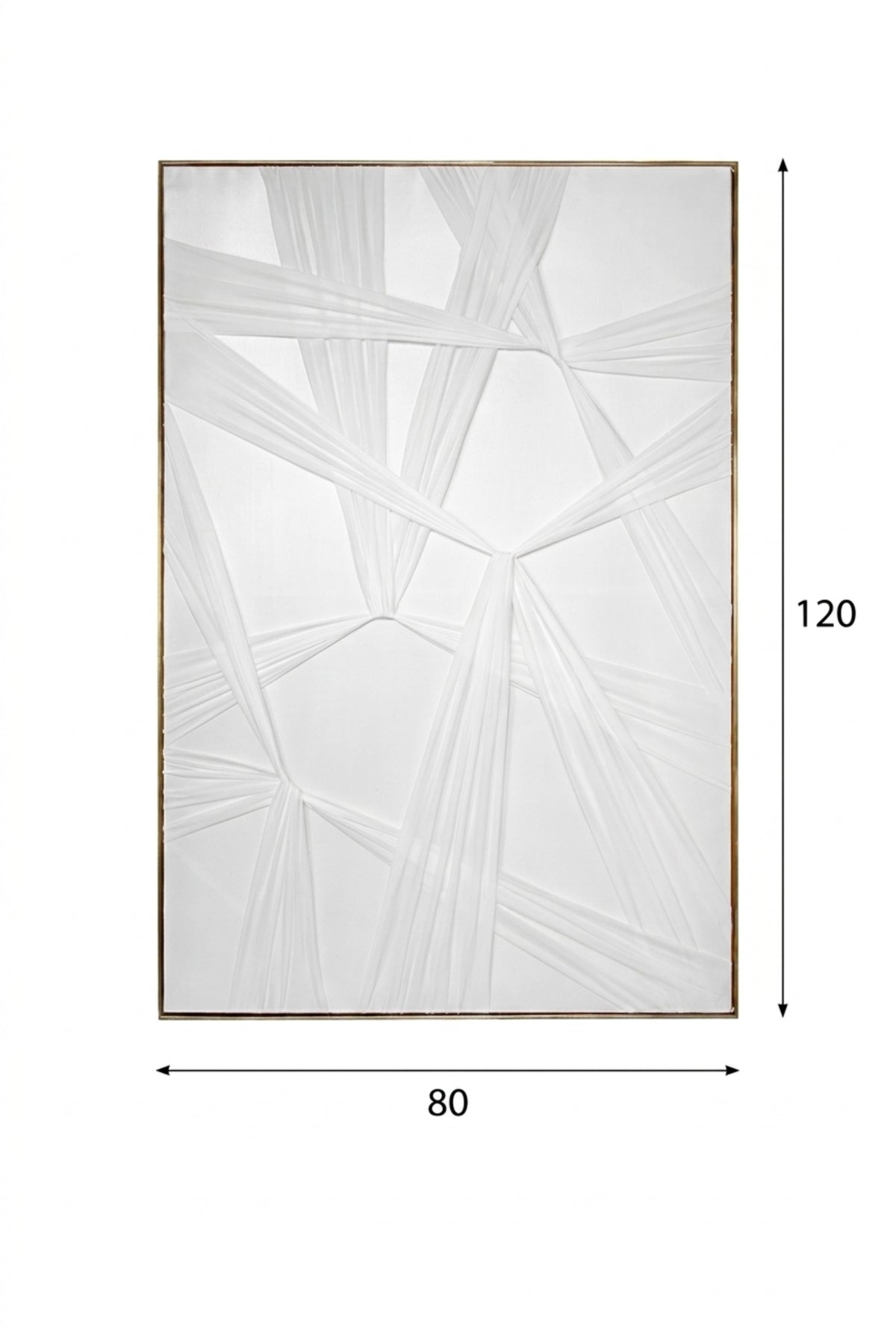 Modern White Geometric Textured Wall Art √ê Minimalist Abstract Framed Decorative Painting for Living Room, Bedroom & Office D≈Ωcor