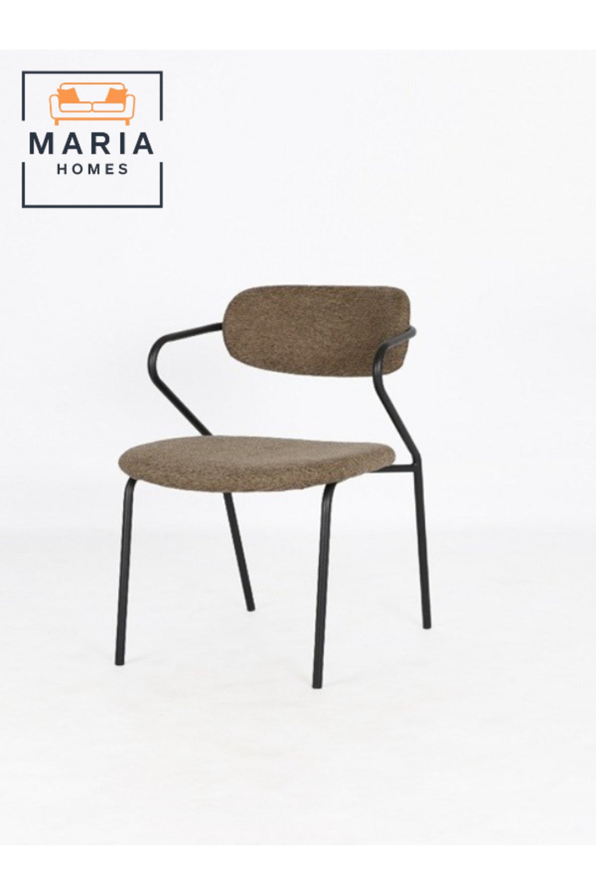 Gray Dining Chair Ð Modern Minimalist Seating for Home, Office, and CafŽ