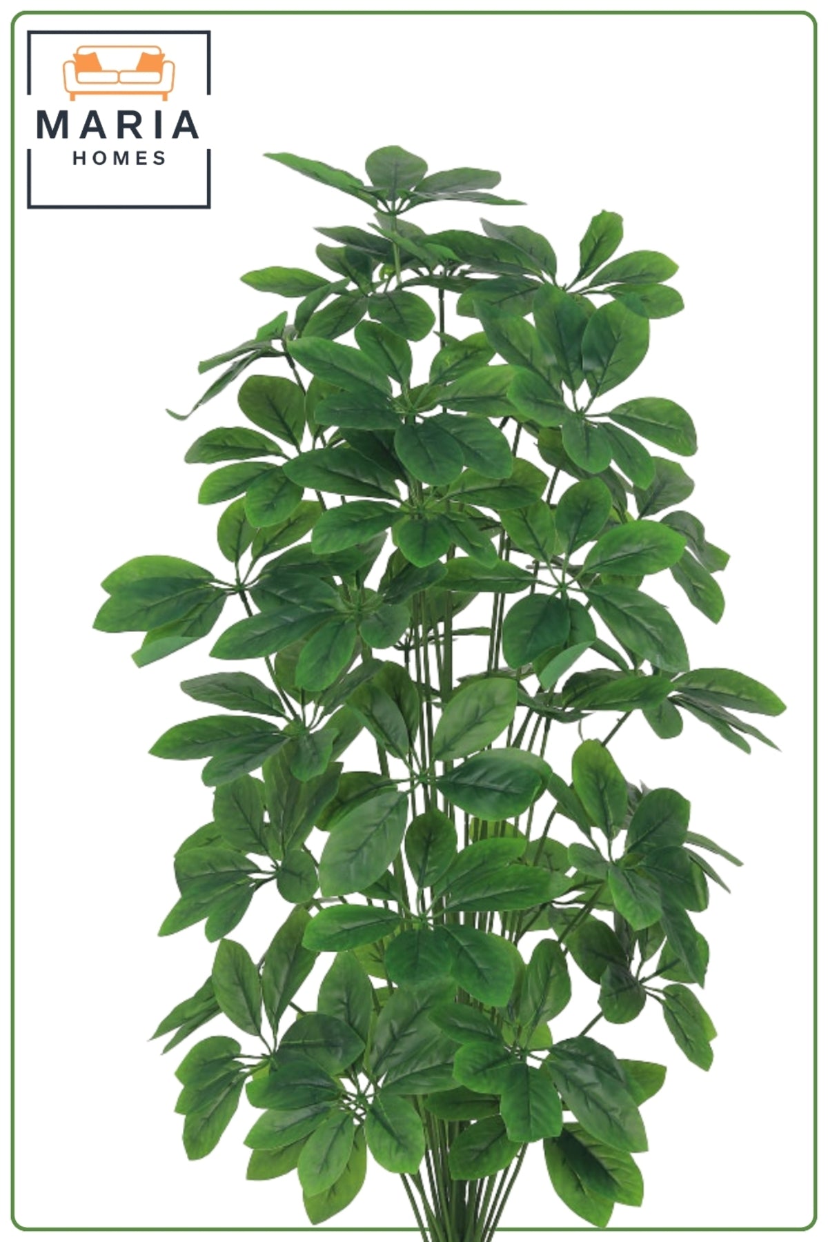 Artificial Jasmine Leaf Plant 125 cm with Marble Pot – 36 Leaf Indoor Decorative Plant