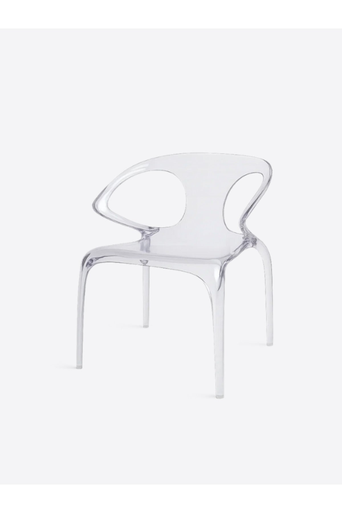 Clear Transparent Plastic Chair Ð Modern Designer Dining Chair for Home, CafŽ & Outdoor Use