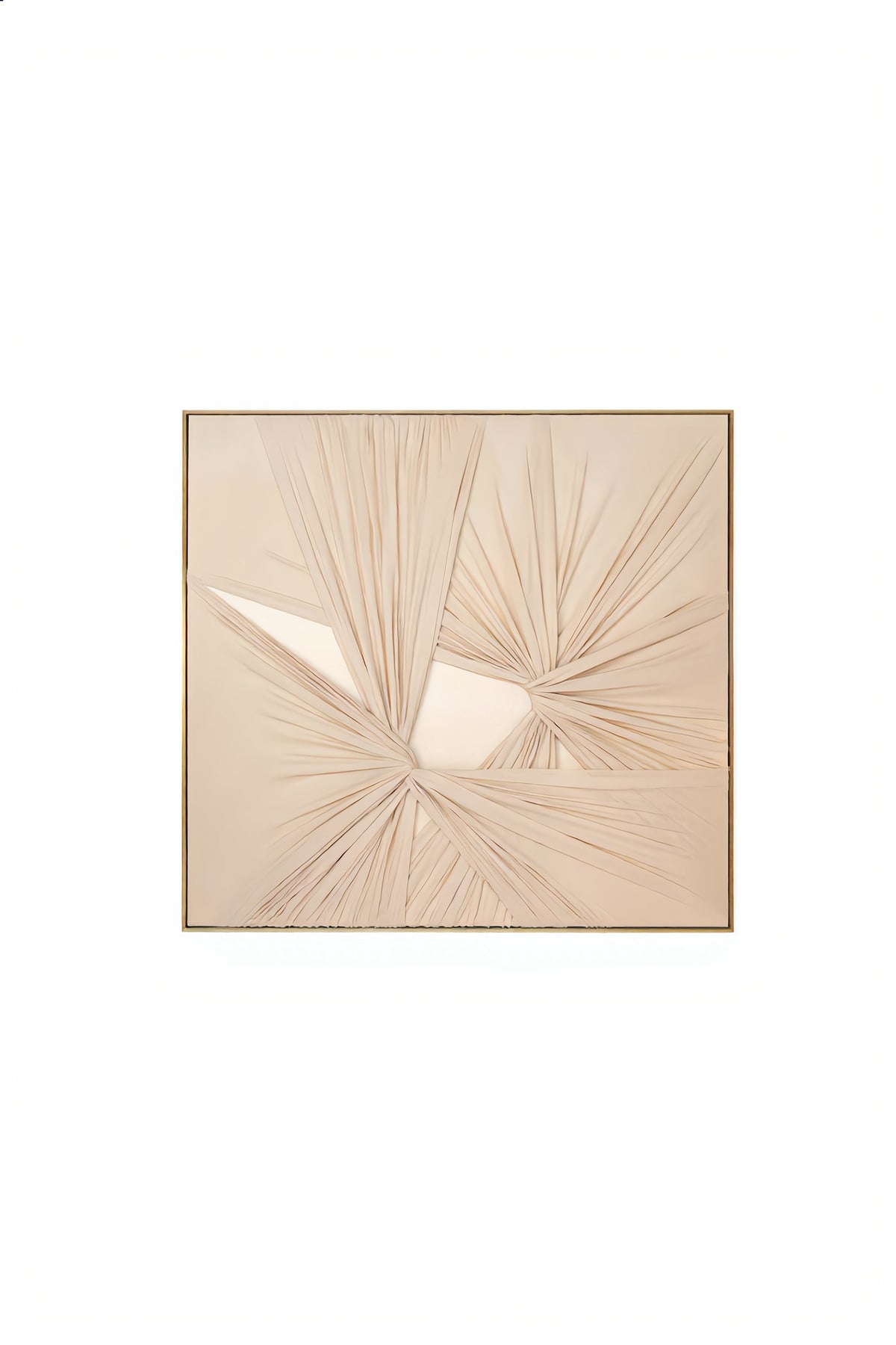 Beige Textured Abstract Wall Art – Modern Minimalist Canvas Decor for Living Room & Bedroom 100*100