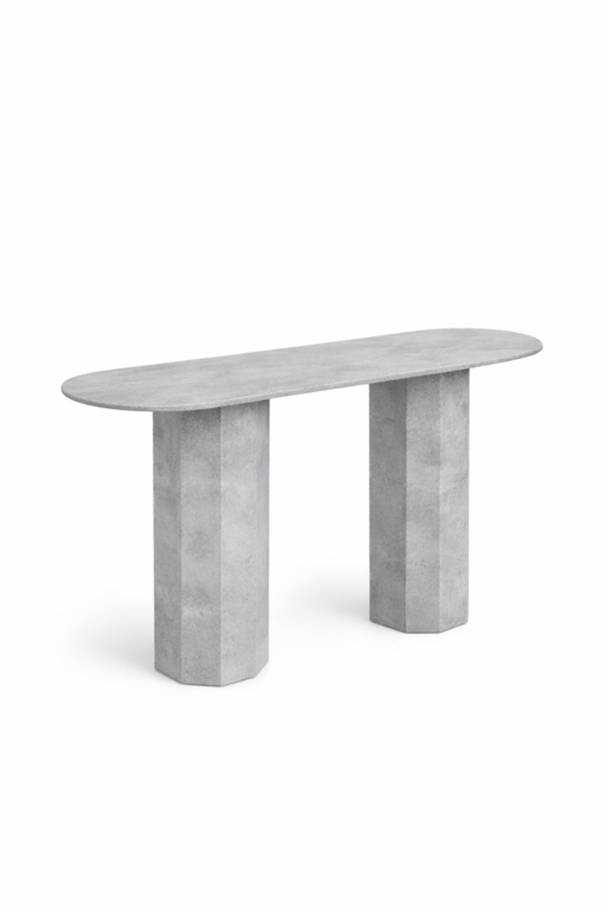 Grey Marble Console Table Modern Hallway Entryway grey marble console