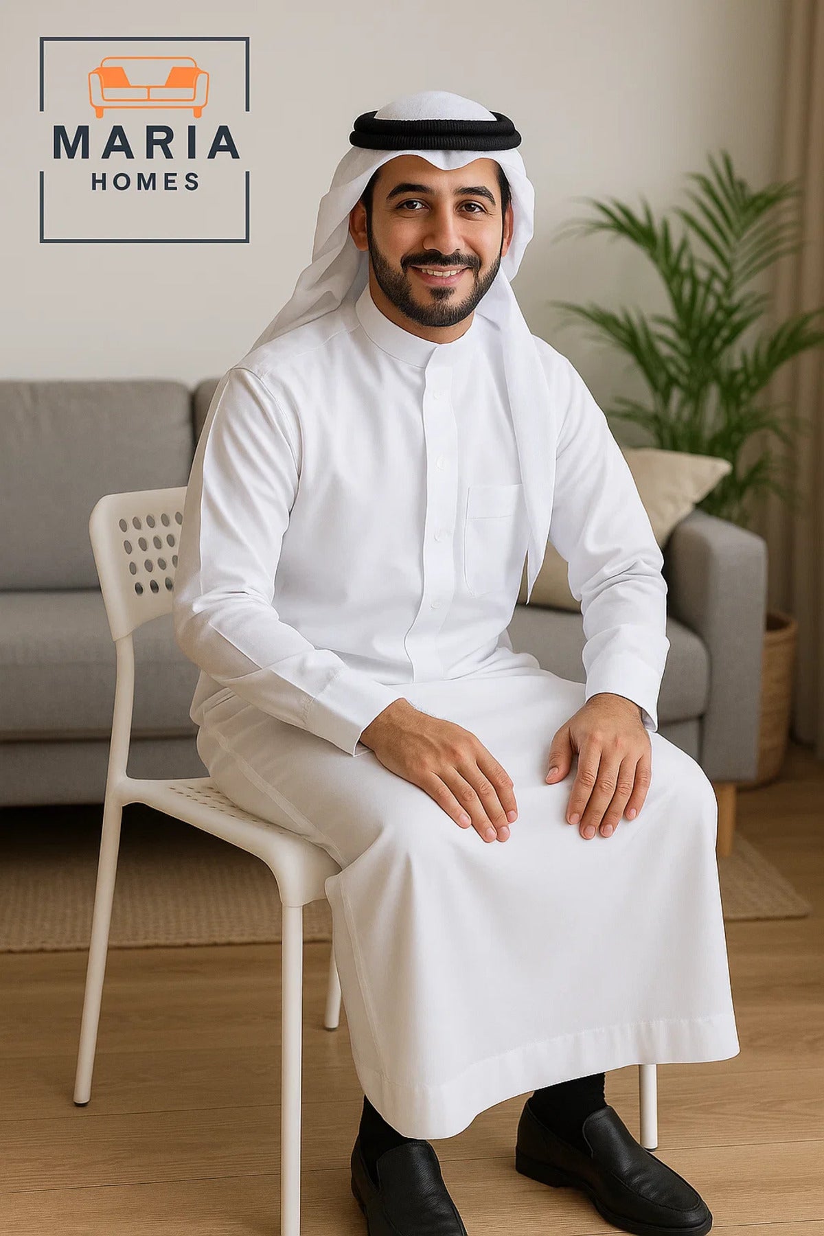 White Perforated Plastic Chair Ð Lightweight, Stackable & Ventilated Seating Solution