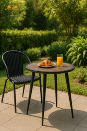 Modern Round Outdoor Table | Garden, Patio, Balcony, Caf≈Ω, Dining Furniture Durable Design