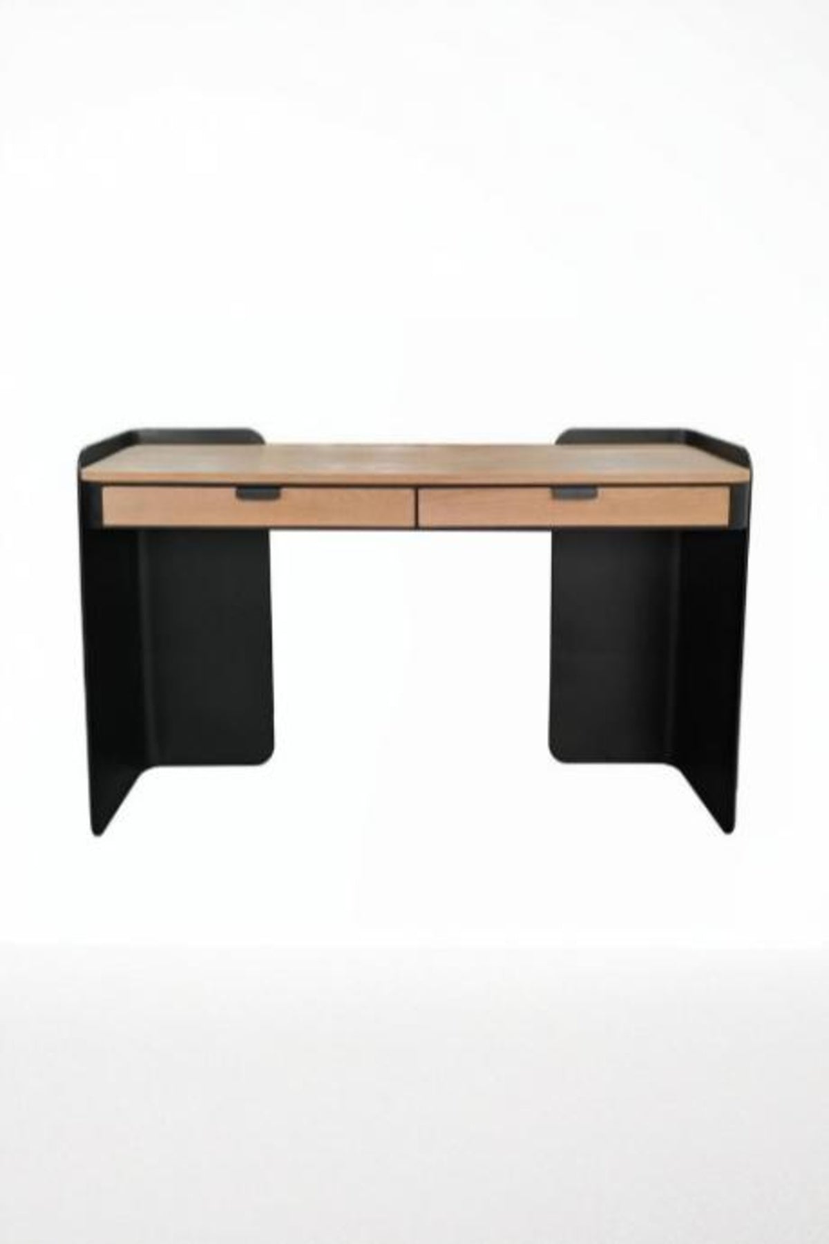 Modern Wood Console Table with 2 Drawers 140 _ 40 _ 80 cm