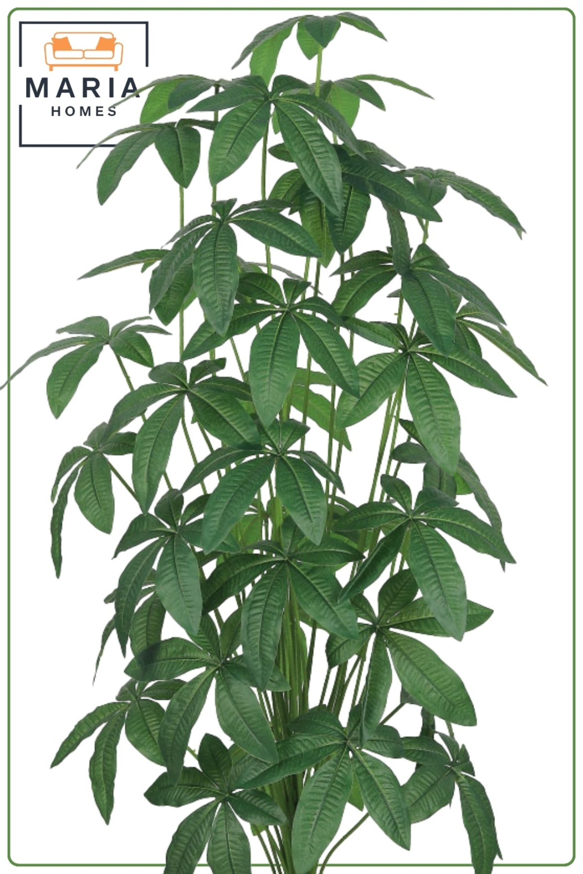 120CM Artificial Tree with White Marble Pot | Indoor Decorative Plant