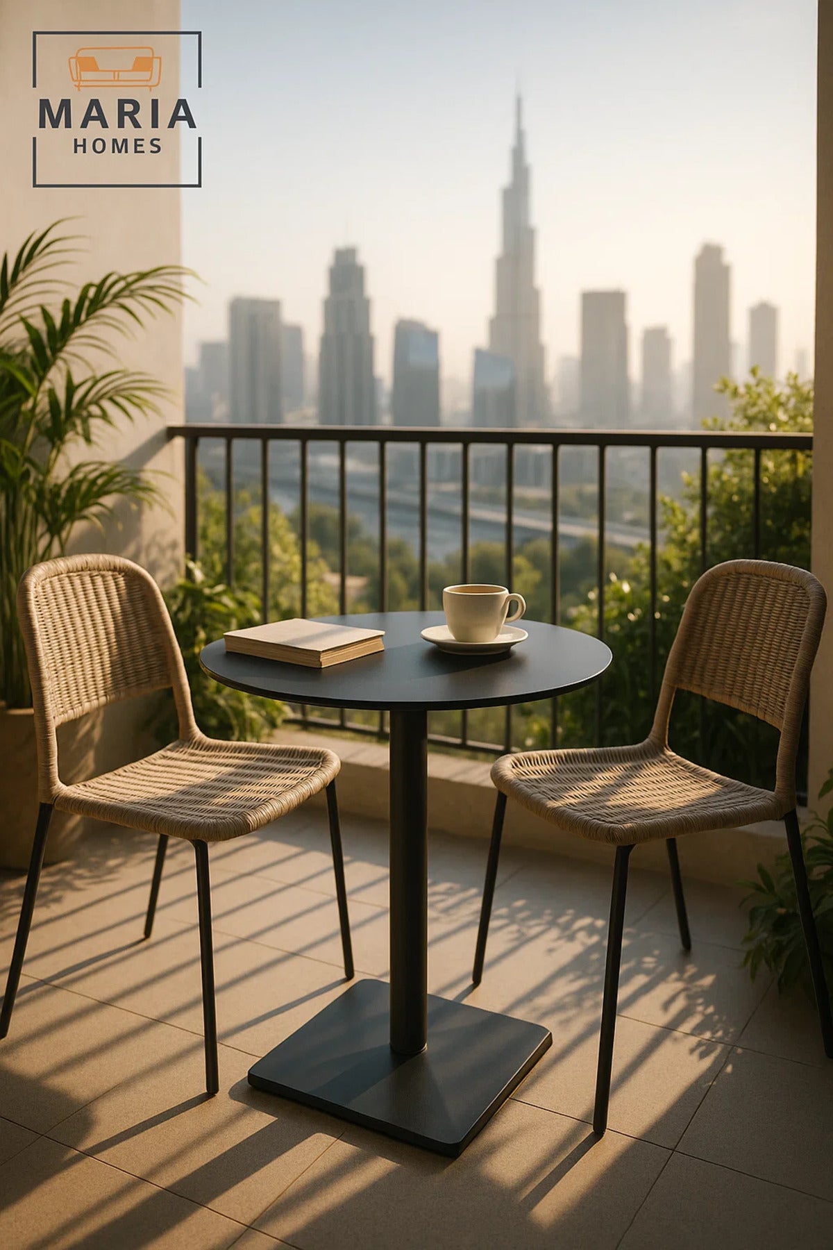 Round Black Dining Table √ê Modern Caf≈Ω, Restaurant, Office & Home Metal Furniture Use 60_60 cm